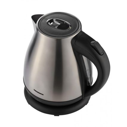 Heinner HEK-17IX - Ηλεκτρικός βραστήρας 1,7 l 2200W/230V ματ χρώμιο/μαύρο