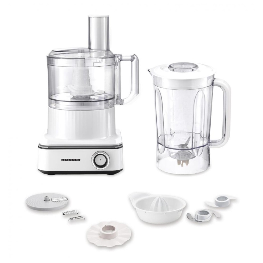 Heinner HFP-K1000WP - Κουζινομηχανή 1000W/230V λευκή