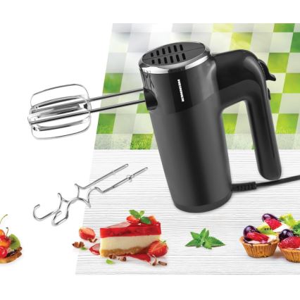 Heinner HM-300BK - Μίξερ χειρός 300W/230V μαύρο