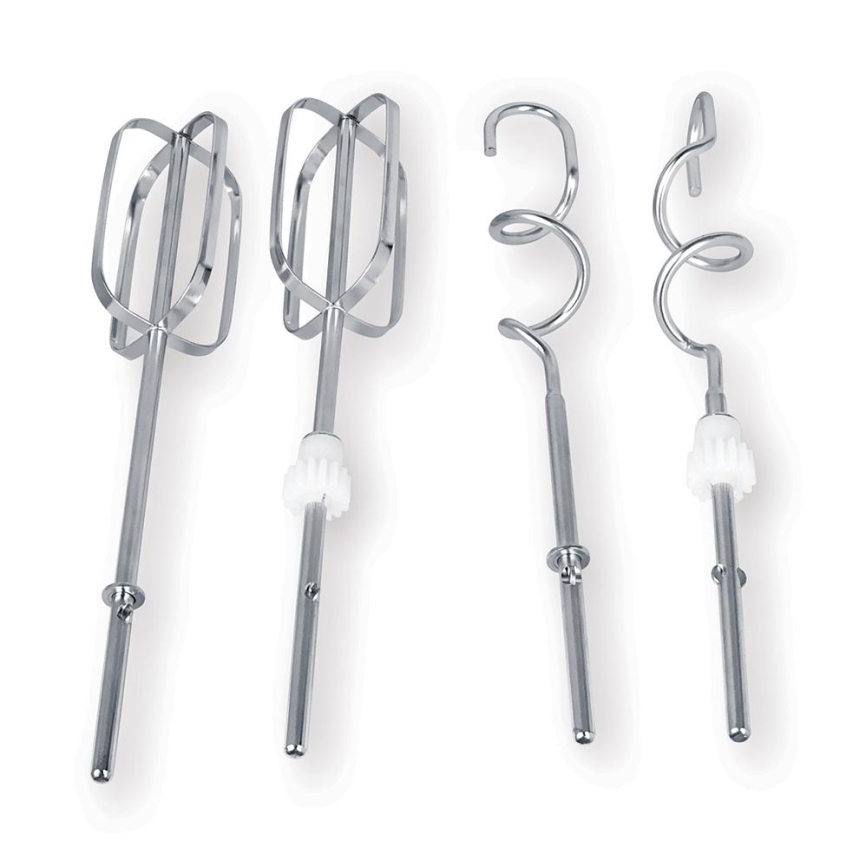 Heinner HMBR-300W - Χειρομίξερ με περιστρεφόμενο κάδο 300W/230V λευκό