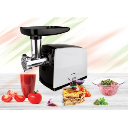 Heinner MG-2100BKWH - Ηλεκτρικός μύλος κρέατος 2100W/230V σε μαύρο/λευκό