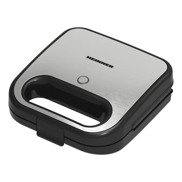 Heinner SM-K750FGSL - Τοστιέρα 750W/230V μαύρο/ματ χρώμιο