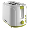 Heinner TP-750GR - Φρυγανιέρα για 2 φέτες 750W/230V λευκό/πράσινο
