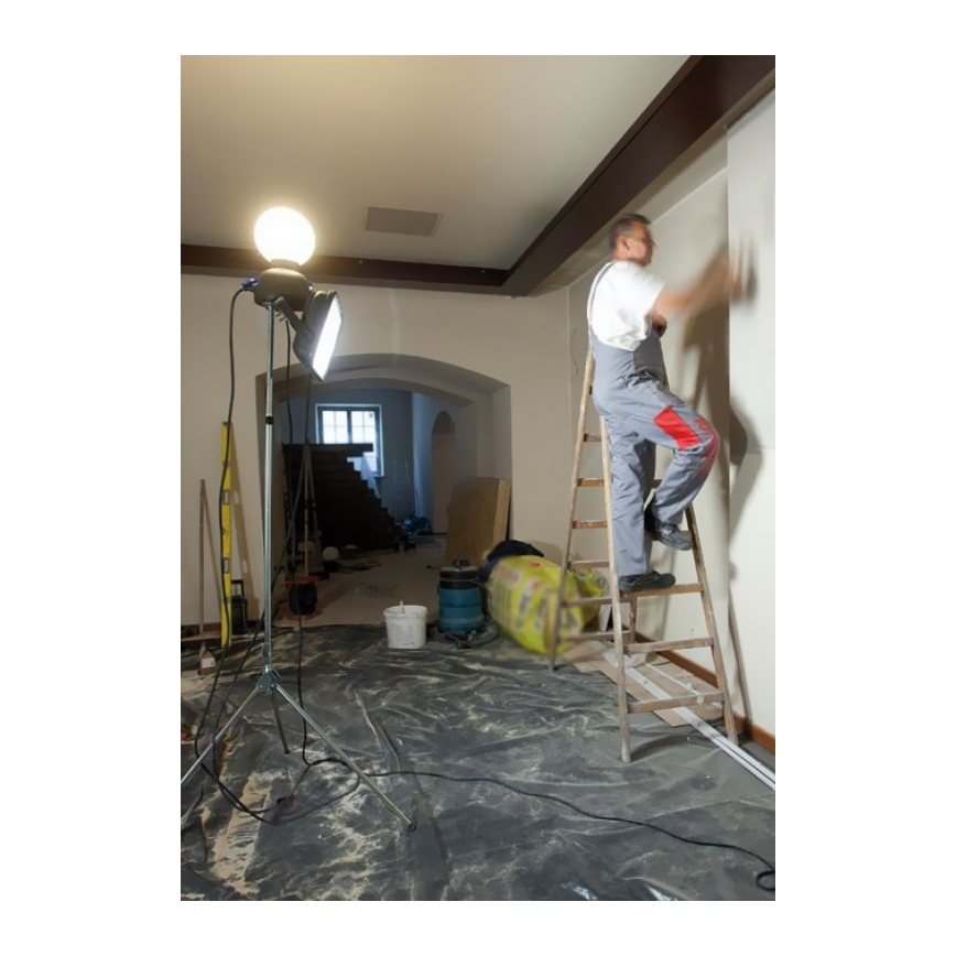 Helios 306-WLG223 - Φωτισμός εργασίας εξωτερικού χώρου LED WORK GLOBE 2 LED/23W/230V IP44