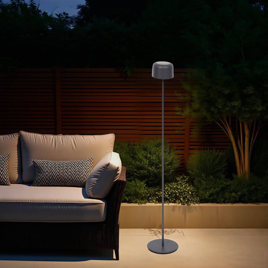 Hesperide - Ηλιακό LED φωτιστικό BOLTY LED/3,7V 2600 mAh IP65 ανθρακί