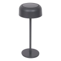 Hesperide - Ηλιακό επιτραπέζιο φωτιστικό LED BOLTY, 3,7V 2600 mAh, IP65, ανθρακί