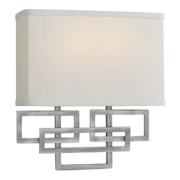 Hinkley - Φωτιστικό τοίχου LANZA 2xE14/60W/230V ματ χρώμιο