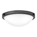 Hinkley - Φωτιστικό οροφής COLLIER 2xE27/40W/230V διάμ. 34,6 cm μαύρο