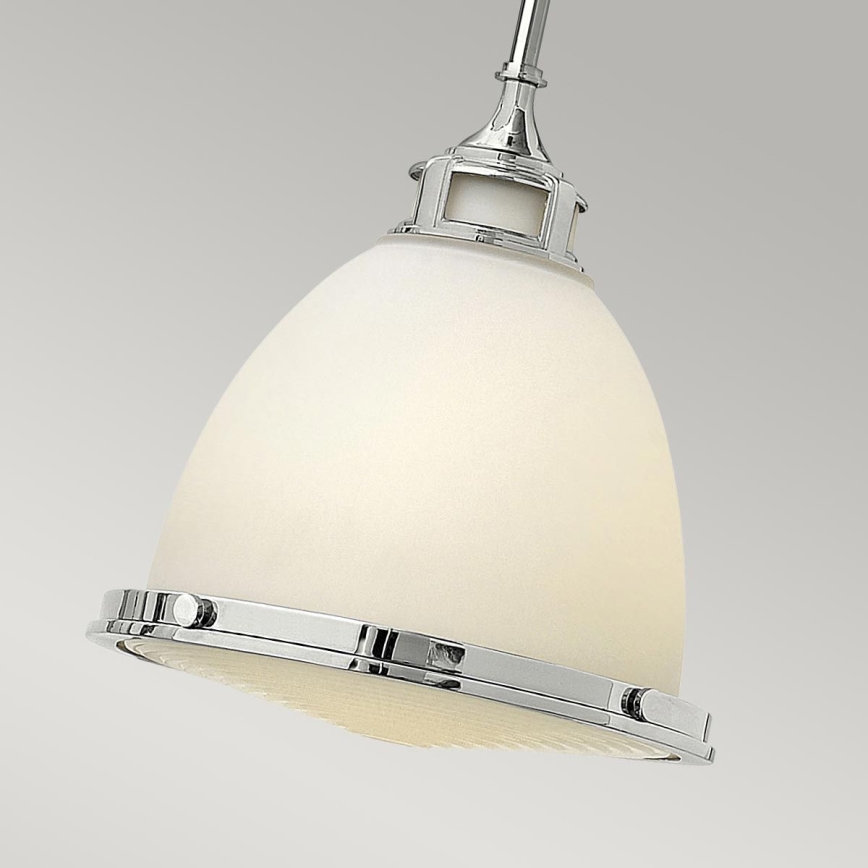 Hinkley - Κρεμαστό φωτιστικό AMELIA 1xE27/60W/230V γυαλιστερό χρώμιο