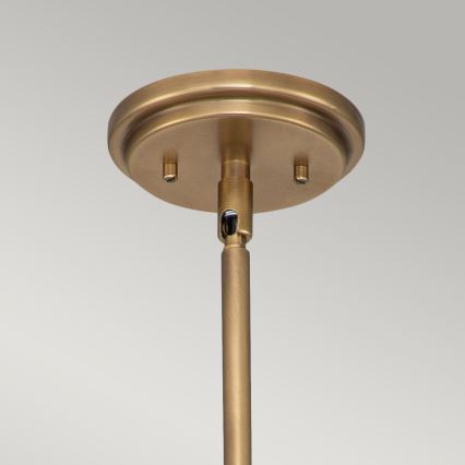 Hinkley - Κρεμαστό φωτιστικό AMELIA 1xE27/60W/230V ορείχαλκος