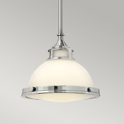 Hinkley - Κρεμαστό φωτιστικό AMELIA 1xE27/60W/230V γυαλιστερό χρώμιο