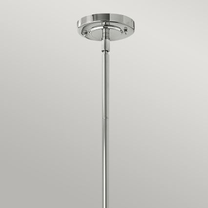 Hinkley - Κρεμαστό φωτιστικό AMELIA 1xE27/60W/230V γυαλιστερό χρώμιο