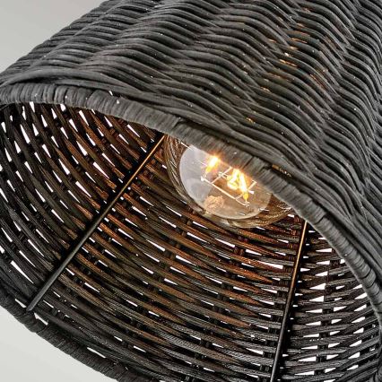 Hinkley - Επιτοίχιο σποτ φωτιστικό ARTI 1xE27/60W/230V μαύρο