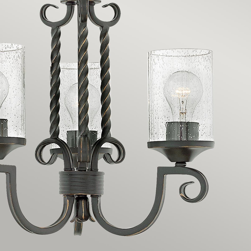 Hinkley - Κρεμαστό φωτιστικό οροφής CASA 3xE27/60W/230V