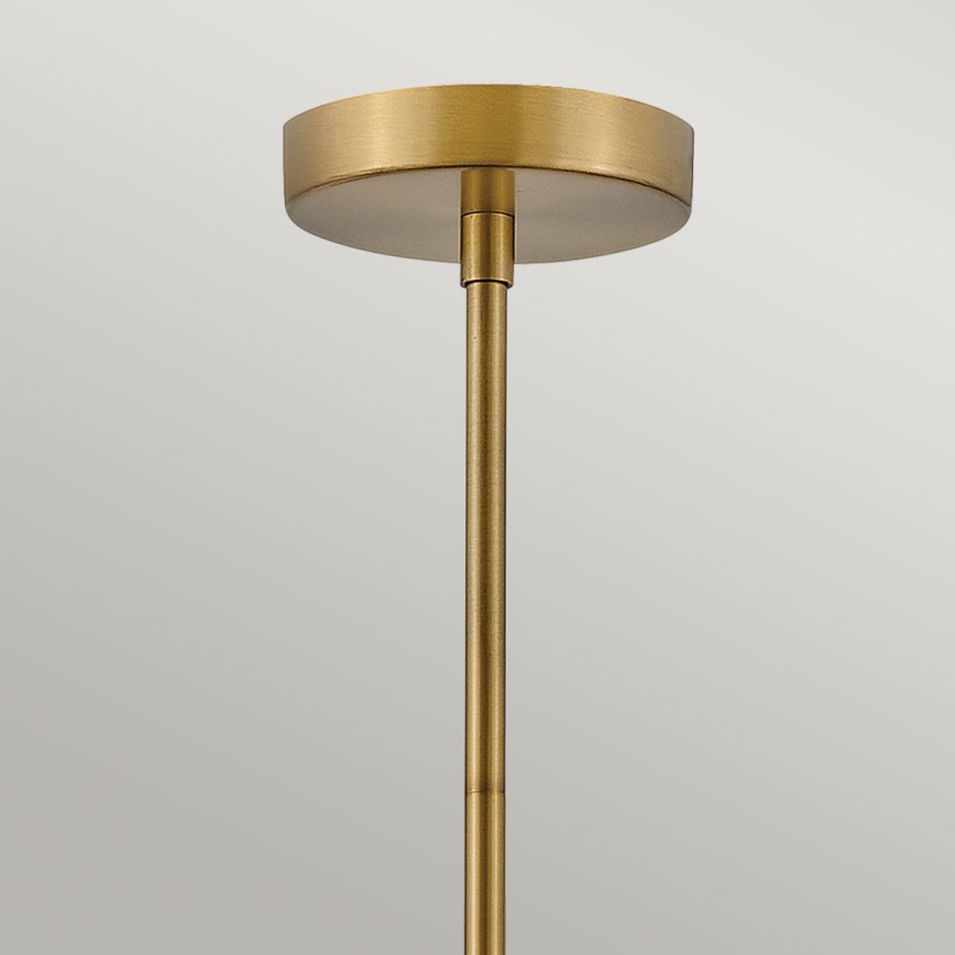 Hinkley - Κρεμαστό φωτιστικό σε ράβδο CEDRIC 2xE27/60W/230V Ø 33 εκ. χρυσό/μαύρο