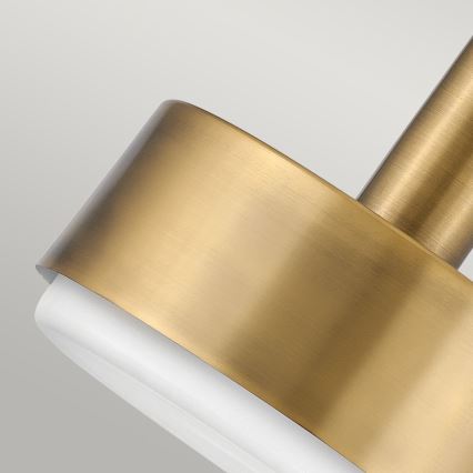 Hinkley - Κρεμαστό φωτιστικό CEDRIC 2xE27/60W/230V διάμετρος 33 cm ορείχαλκος