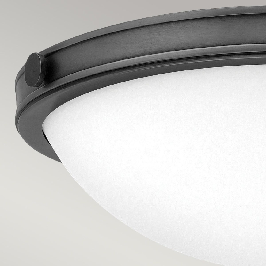 Hinkley - Φωτιστικό οροφής COLLIER 2xE27/40W/230V διάμ. 34,6 cm μαύρο