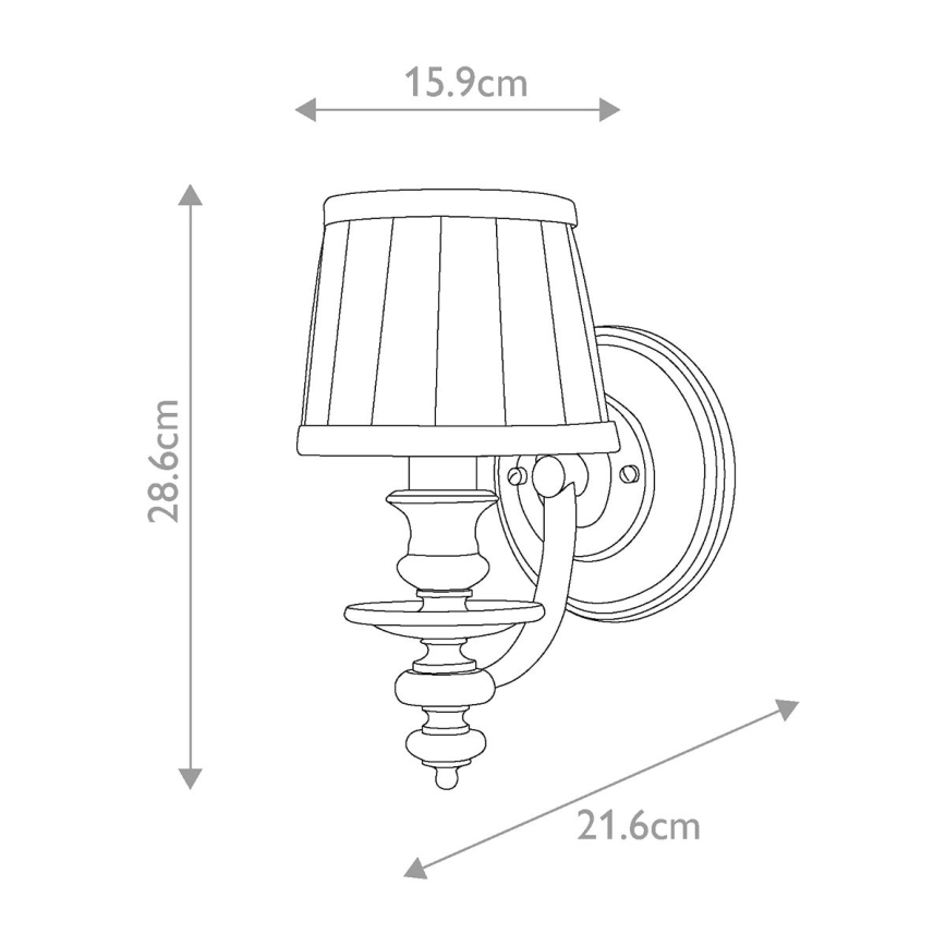 Hinkley - Φωτιστικό τοίχου DUNHILL 1xE14/60W/230V