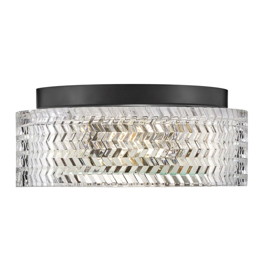 Hinkley - Φωτιστικό οροφής ELLE 2xE27/60W/230V διάμετρος 30,5 cm μαύρο