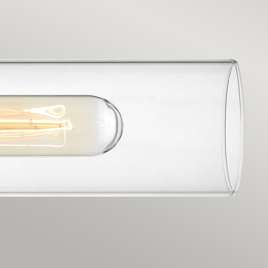 Hinkley - Επιτοίχιο φωτιστικό μπάνιου ELLISON 2xE27/40W/230V IP44 μαύρο