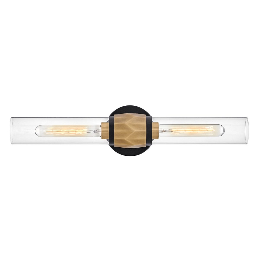Hinkley - Επιτοίχιο φωτιστικό μπάνιου ELLISON 2xE27/40W/230V IP44 χρυσό