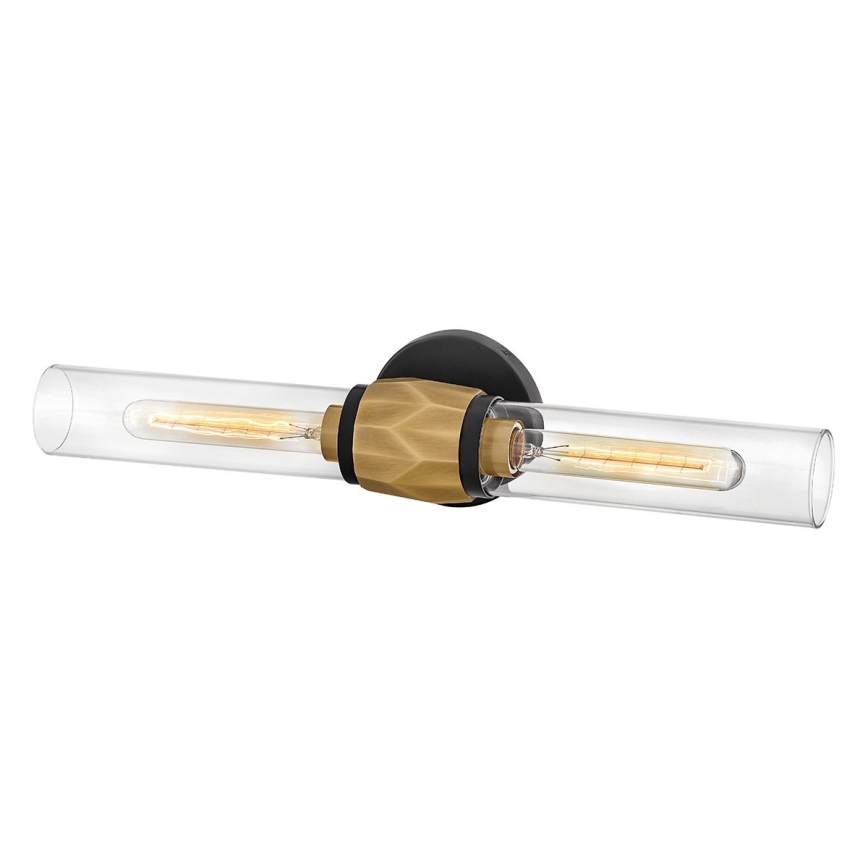 Hinkley - Επιτοίχιο φωτιστικό μπάνιου ELLISON 2xE27/40W/230V IP44 χρυσό
