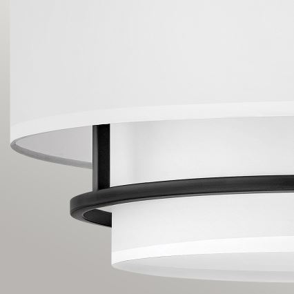 Hinkley - Επιφανειακό φωτιστικό οροφής GRAHAM 4xE14/40W/230V μαύρο
