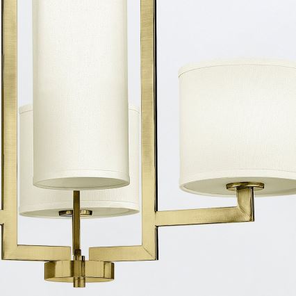 Hinkley - Κρεμαστό φωτιστικό σε αλυσίδα HAMPTON 4xE27/60W/230V χρυσό
