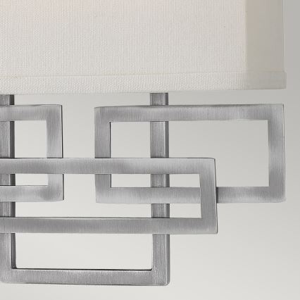 Hinkley - Φωτιστικό τοίχου LANZA 2xE14/60W/230V ματ χρώμιο