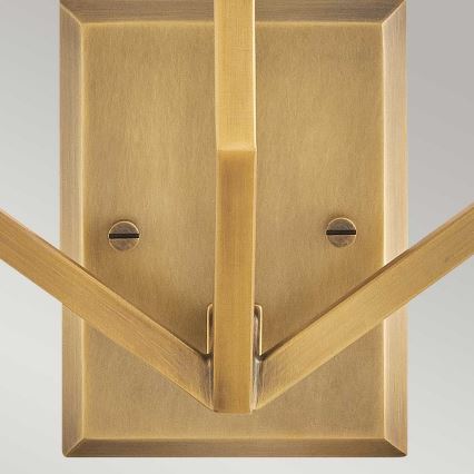 Hinkley - Επιτοίχιο φωτιστικό MOORE 3xE14/40W/230V σε χρυσό