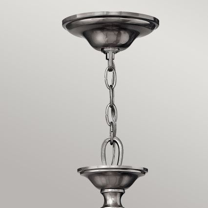 Hinkley - Κρεμαστό φωτιστικό με αλυσίδα SUSSEX 5xE14/40W/230V ματ χρώμιο