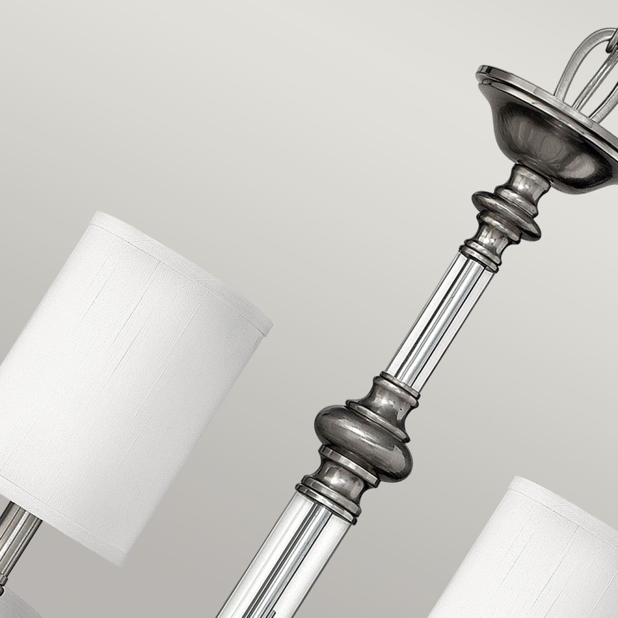 Hinkley - Πολυέλαιος με αλυσίδα SUSSEX 9xE14/40W/230V ματ χρώμιο