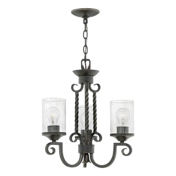 Hinkley - Κρεμαστό φωτιστικό οροφής CASA 3xE27/60W/230V