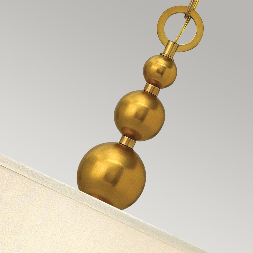 Hinkley - Πολύφωτο με αλυσίδα ZELDA 3xE27/60W/230V ορείχαλκος