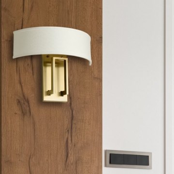 Hinkley - Επιτοίχιο φωτιστικό HAMPTON 2xE14/40W/230V χρυσό