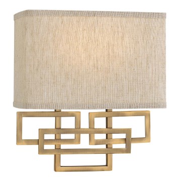 Hinkley - Επιτοίχιο φωτιστικό LANZA 2xE14/60W/230V μπρονζέ