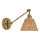 Hinkley - Επιτοίχιο σποτ φωτιστικό ARTI 1xE27/60W/230V χρυσό/καφέ
