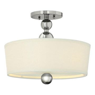 Hinkley - Επικαθήμενος πολυέλαιος ZELDA 3xE27/60W/230V σε γυαλιστερό χρώμιο