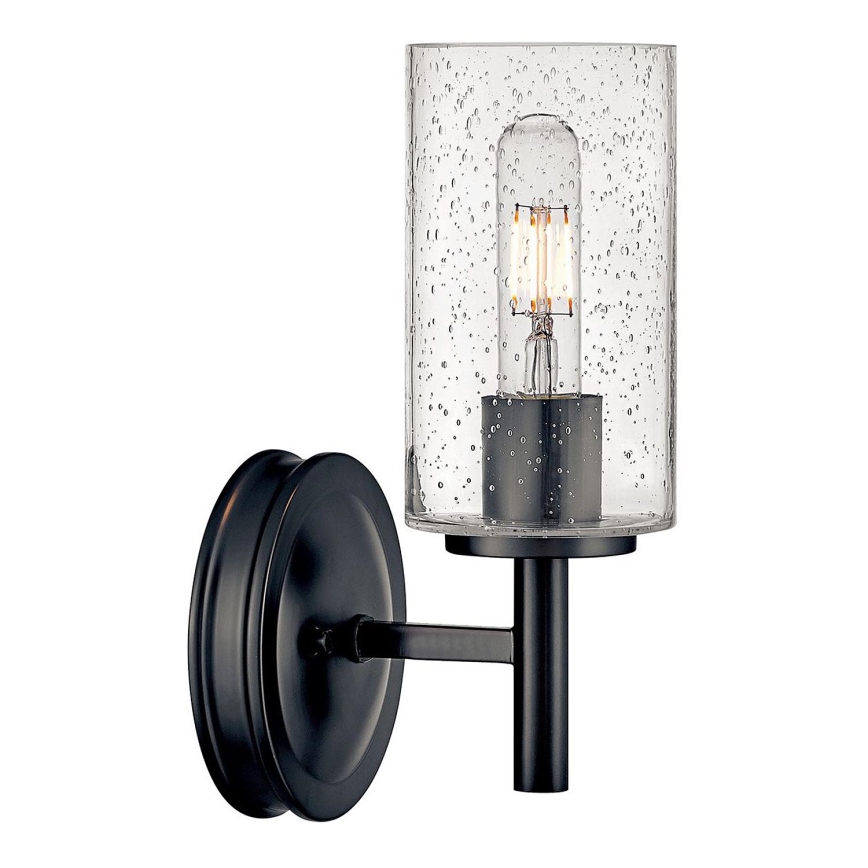 Hinkley - Επιτοίχιο φωτιστικό COLLIER 1xE27/60W/230V μαύρο