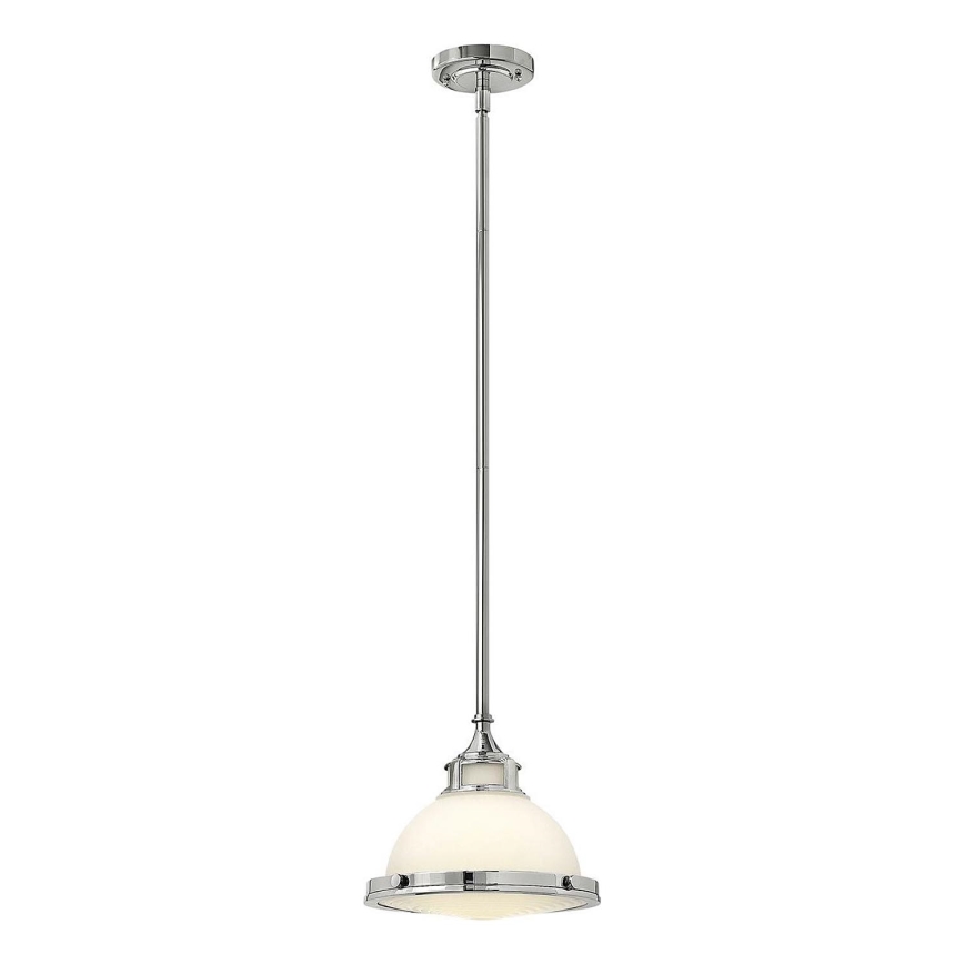 Hinkley - Κρεμαστό φωτιστικό AMELIA 1xE27/60W/230V γυαλιστερό χρώμιο