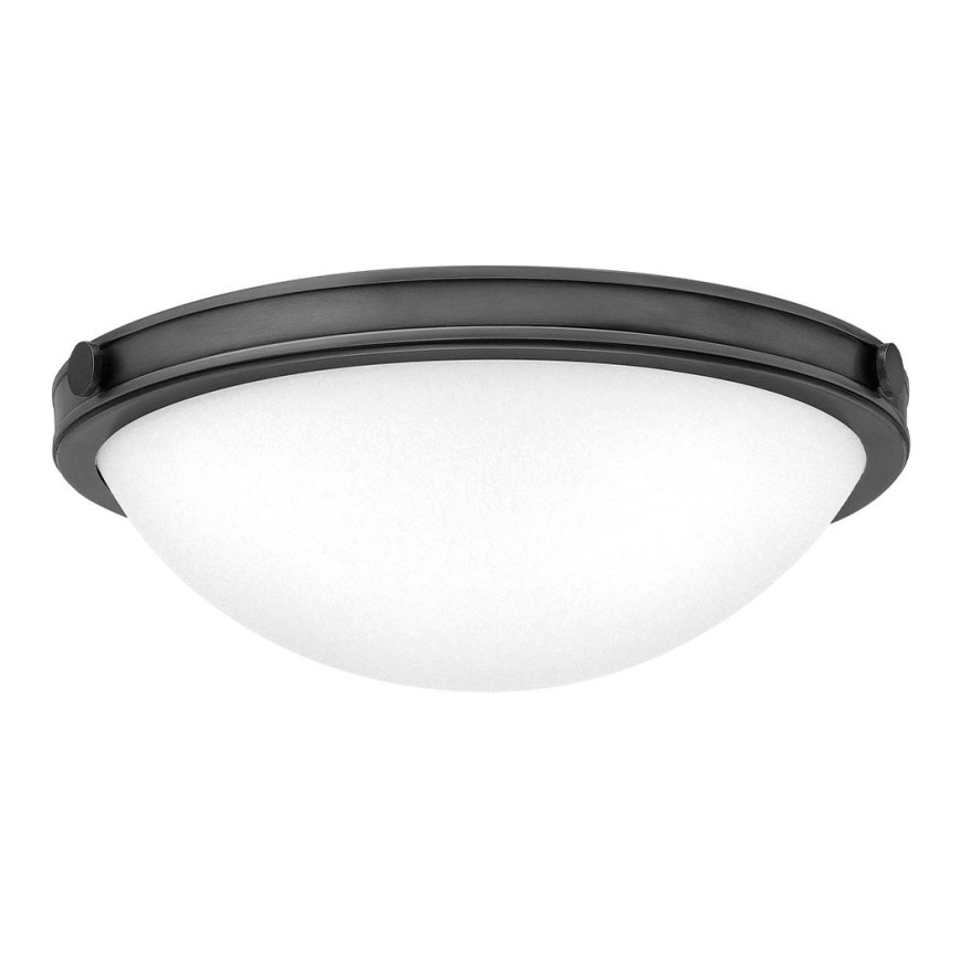 Hinkley - Φωτιστικό οροφής COLLIER 2xE27/40W/230V διάμ. 34,6 cm μαύρο