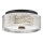 Hinkley - Φωτιστικό οροφής ELLE 2xE27/60W/230V διάμετρος 30,5 cm μαύρο