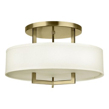 Hinkley - Φωτιστικό οροφής HAMPTON 3xE27/60W/230V Ø 50,8 cm χρυσό
