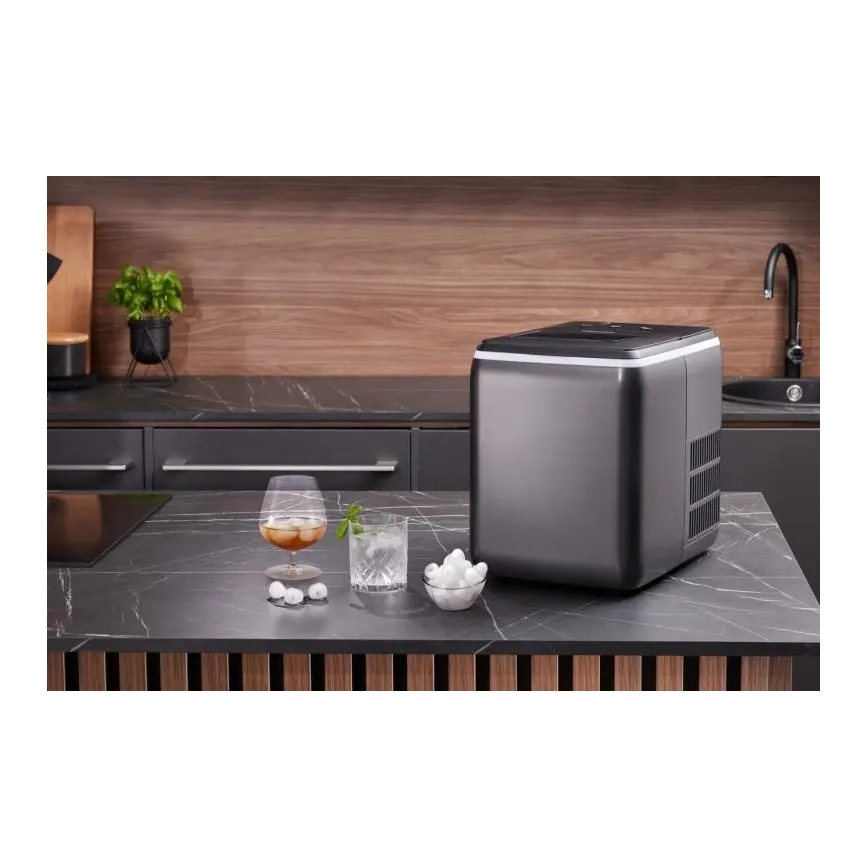 HISENSE IMC2000A - Παραγωγός πάγου 2,8 l 120W/230V σε μαύρο χρώμα