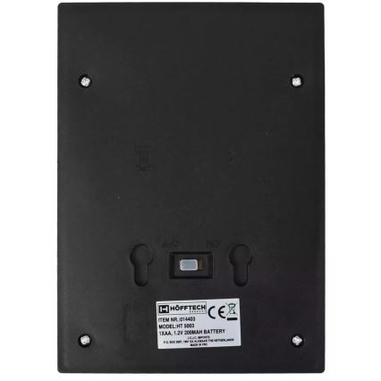 HÖFFTECH - LED ηλιακό επιτοίχιο φωτιστικό LED/1,2V 200 mAh IP44