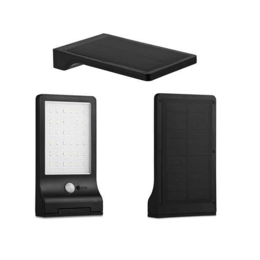 HÖFFTECH - Ηλιακό επιτοίχιο φωτιστικό LED με αισθητήρα κίνησης και λυκόφωτος LED/3,7V 2200 mAh IP44
