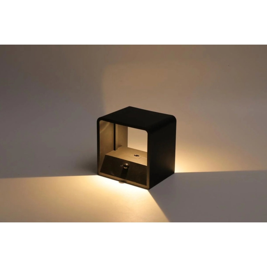 HÖFFTECH - Επαναφορτιζόμενο επιτοίχιο φωτιστικό LED με αισθητήρα κίνησης LED/0,8W/3,7V 1200 mAh