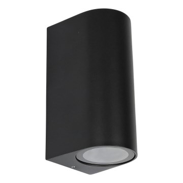 HÖFFTECH - Εξωτερικό φωτιστικό τοίχου 2xGU10/35W/230V IP65