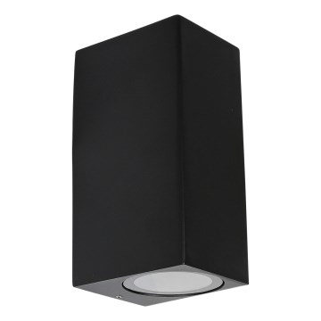 HÖFFTECH - Εξωτερικό επιτοίχιο φωτιστικό 2xGU10/35W/230V IP65