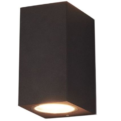 HÖFFTECH - Εξωτερικό επιτοίχιο φωτιστικό 2xGU10/35W/230V IP65